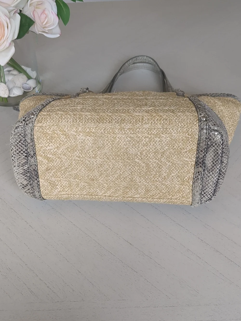 Coach Alexandra Straw Tote BagStyle: B1320-F21959